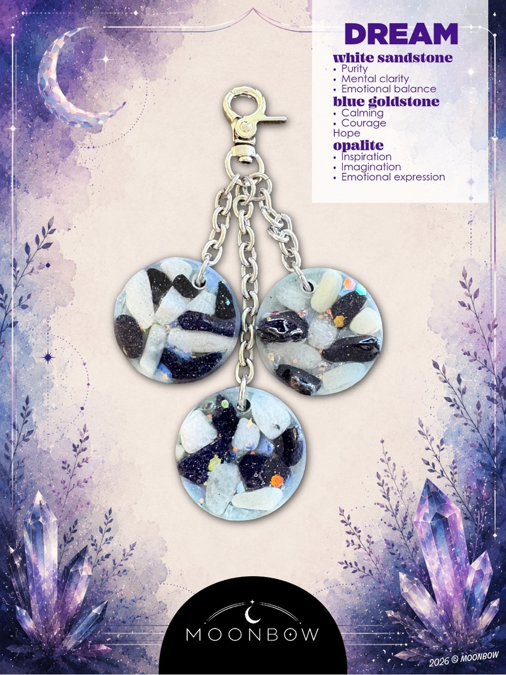Moonbow Bag Charms